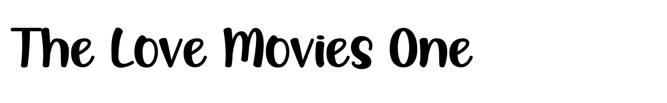 The Love Movies One